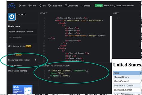 jsfiddle examples jquery beginner.